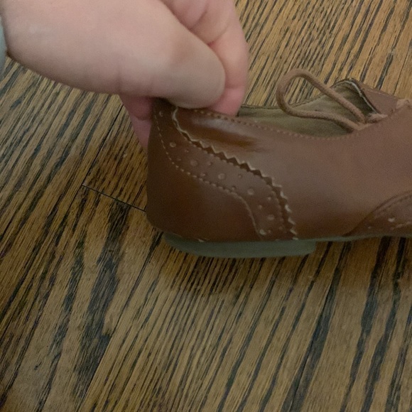 Aldo Leather Brown Oxford Shoes - Picture 4 of 6